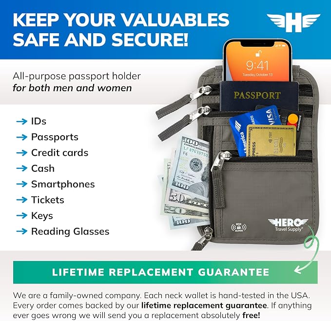 HERO Neck Wallet - Image 3