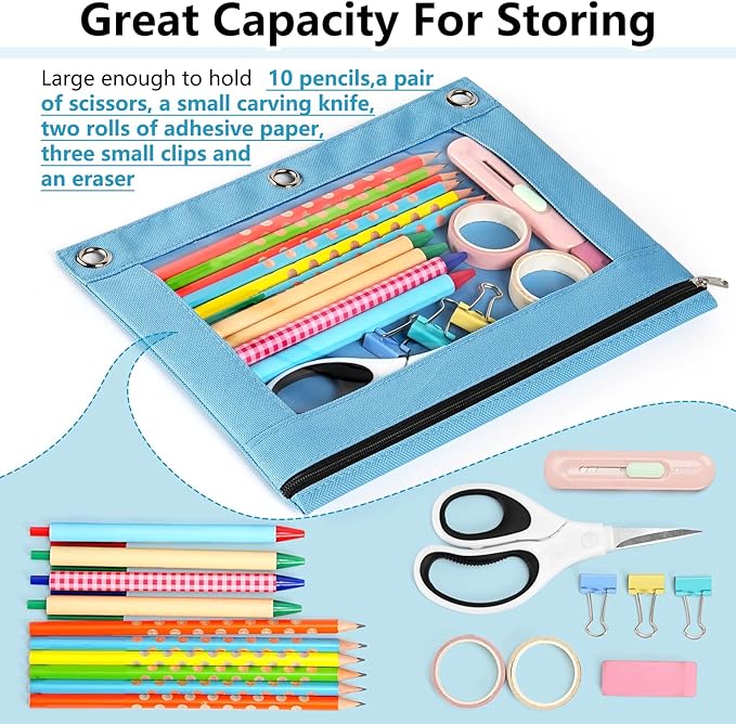 Forvencer 24 Pack Pencil Pouches - Image 5