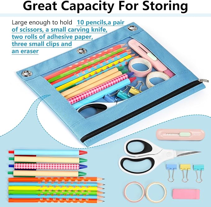 Forvencer 12 Pack Pencil Pouches - Image 5