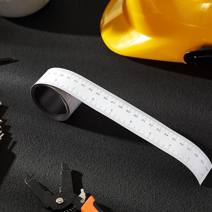 Relaxweex 1 Pcs 39.37 Inch Magnetic Ruler Flexible Tape Magnetic Tape Measure - Image 7