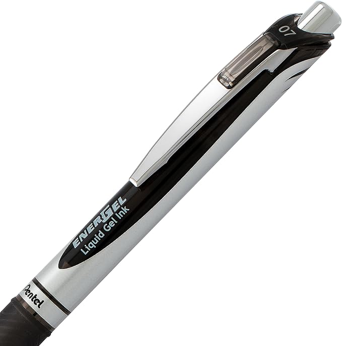 Pentel EnerGel RTX Retractable Liquid Gel Pen, Medium Line, Metal Tip - Image 5