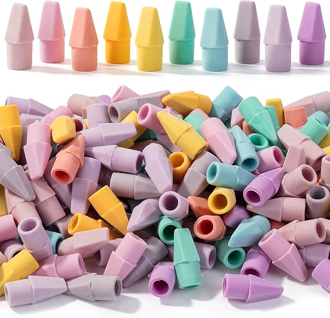 Mr. Pen- Pencil Erasers Toppers, 1000 Pack, Latex Free, No Smudge | Mr Pen by MrPen