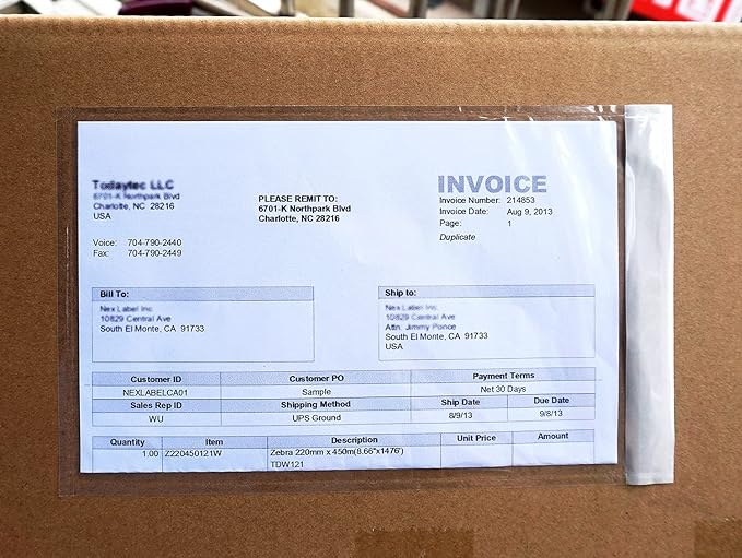 Premium 6''x10'' Packing List Envelopes, Tailored Size - Image 3