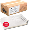 2000 Pack 6"x9" Shipping Label Sleeves – Clear Self-Adhesive Packing Slip by BuckUSA