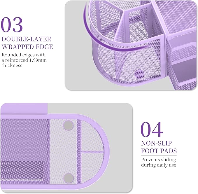 SUPEASY Mesh Desk Organizer, Desk Organizers and Accessories - Image 6