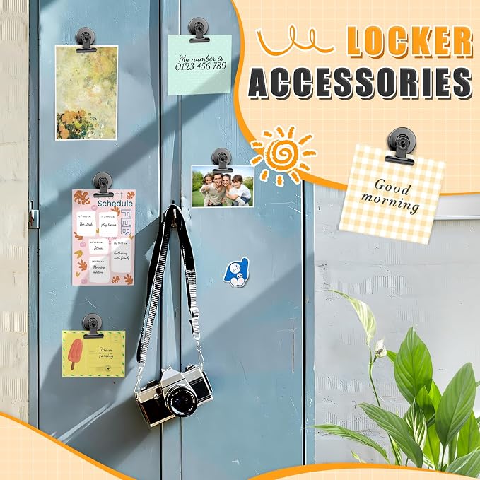 Grtard 24 Pack Magnetic Clips, Fridge Magnets Refrigerator Magnets, Strong - Image 6