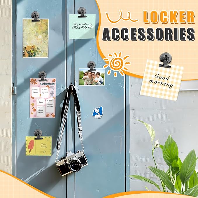 Grtard 500pack Magnetic Clips Heavy Duty, Refrigerator Magnets, Scratch Free - Image 6