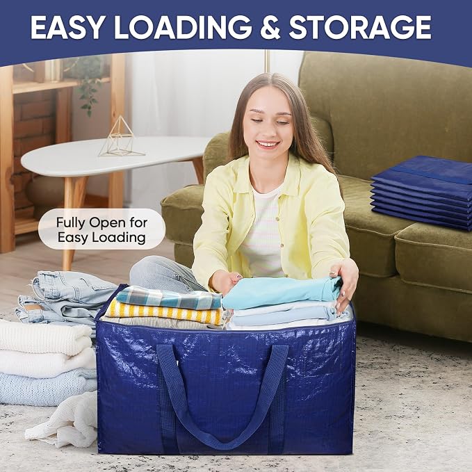 TICONN 6 Pack Extra Large Moving Bags Heavy Duty - Image 7