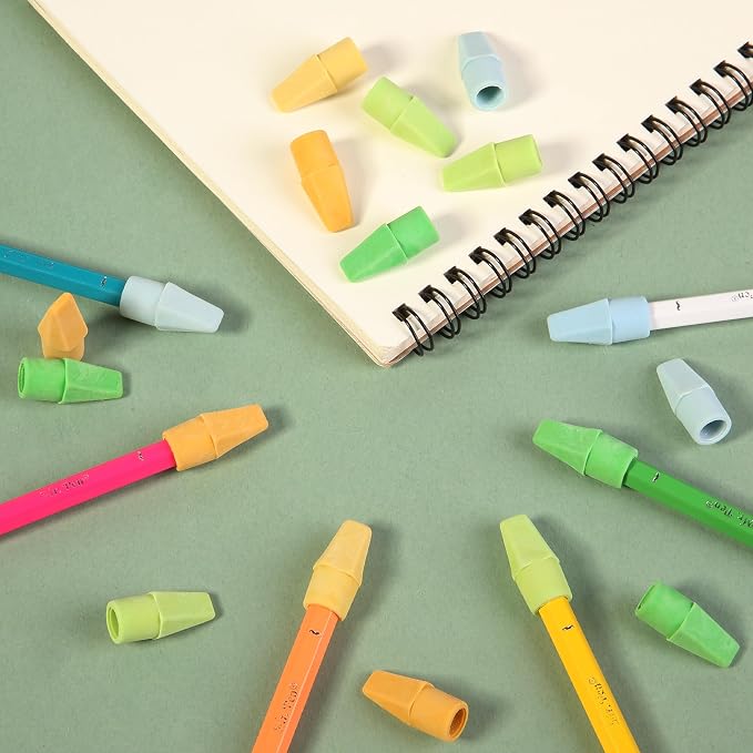Mr. Pen- Pencil Erasers Toppers, 120 Pack, Latex Free, No Smudge | Mr Pen - Image 7