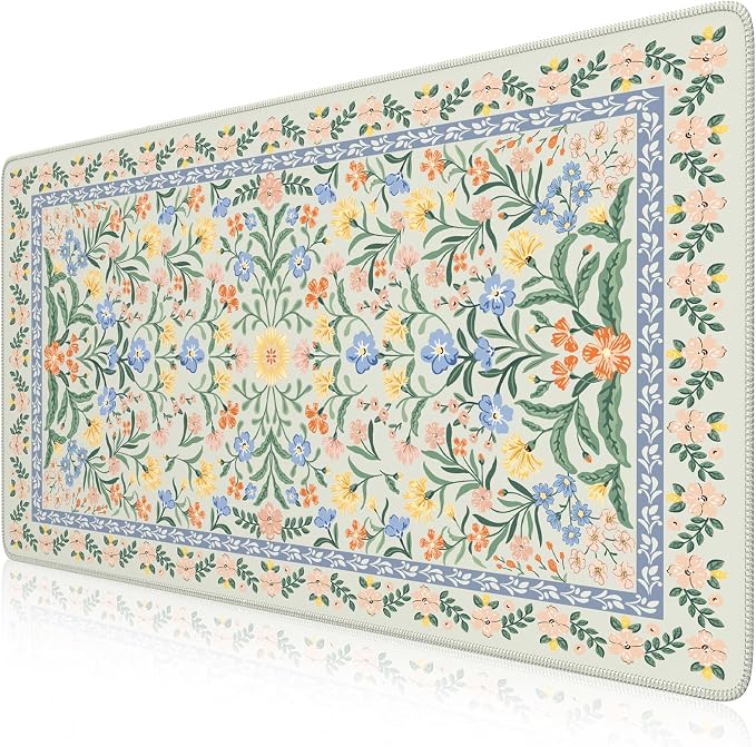 iCasso Desk Matt for Desktop, Desk Pad Mat, XXL Large Mouse Pad, Anti-Slip Big by iCasso