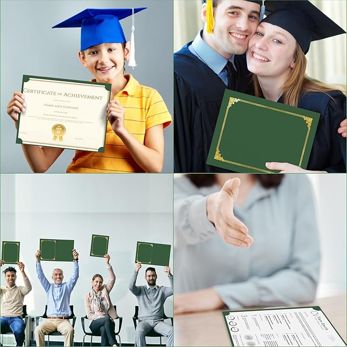 HAUTOCO 50 Pack Certificate Holders, Graduation - Image 5