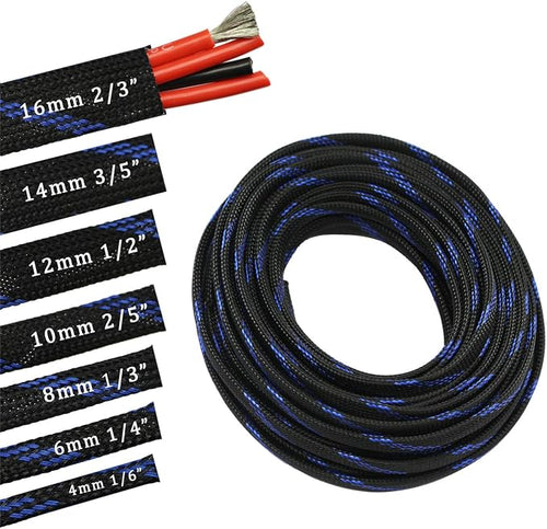 30ft PET Expandable Sleeving Wire Cable Sleeve - Image 2