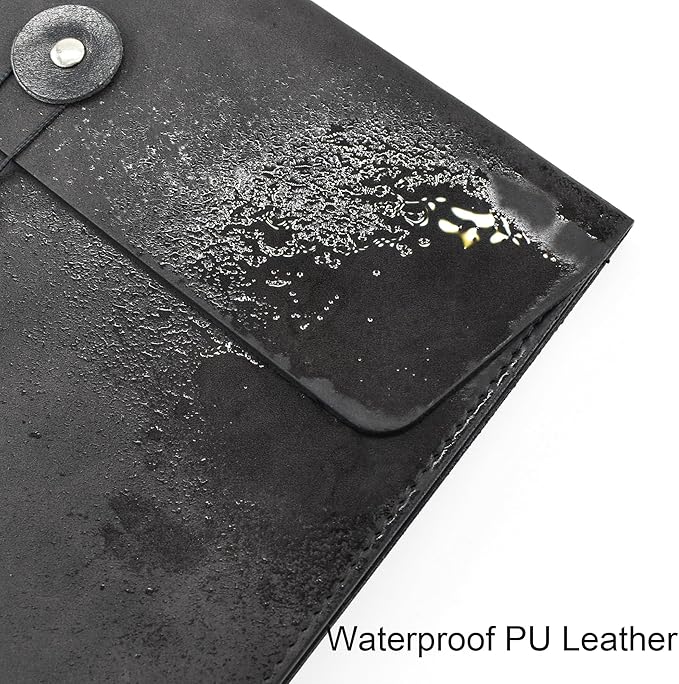VANRA Vertical PU Leather Envelope File Folders Expanding Document Holder - Image 5