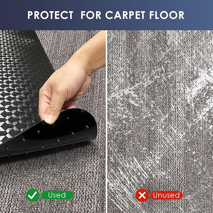 Vicwe Office Chair Mat for Carpet, Heavy Duty Chair Mat - Image 4