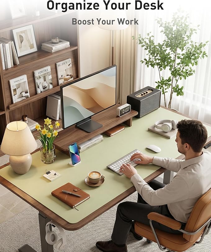 Aothia Faux Leather Desk Mat - Image 3