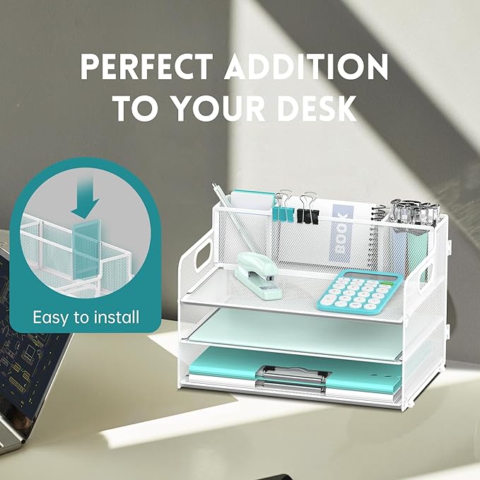 SUPEASY 3 Tier Desk Organizer - Image 4