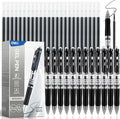 deli Gel Pens, 12 Pens with 24 Refills，Medium Point Pen 0.7mm, Smooth Writing by delioffice