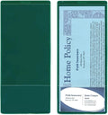 StoreSMART - Green Plastic Policy Holders - 50 Pack - INS30-G-50 by StoreSMART