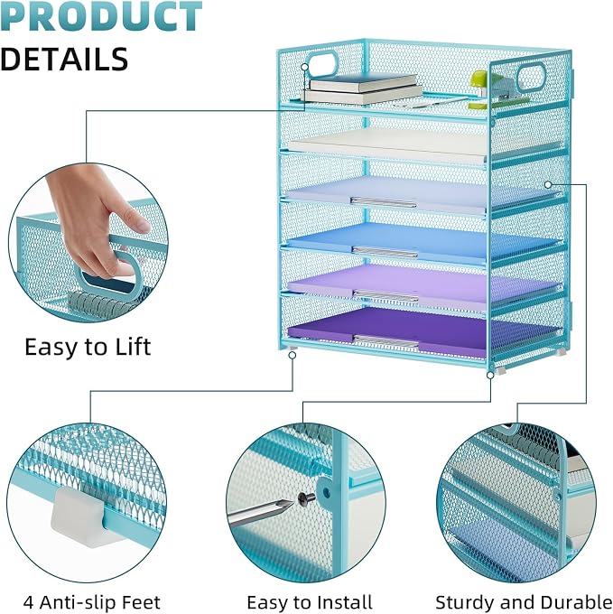Marbrasse 2 Pack Desk Organizer - Image 4