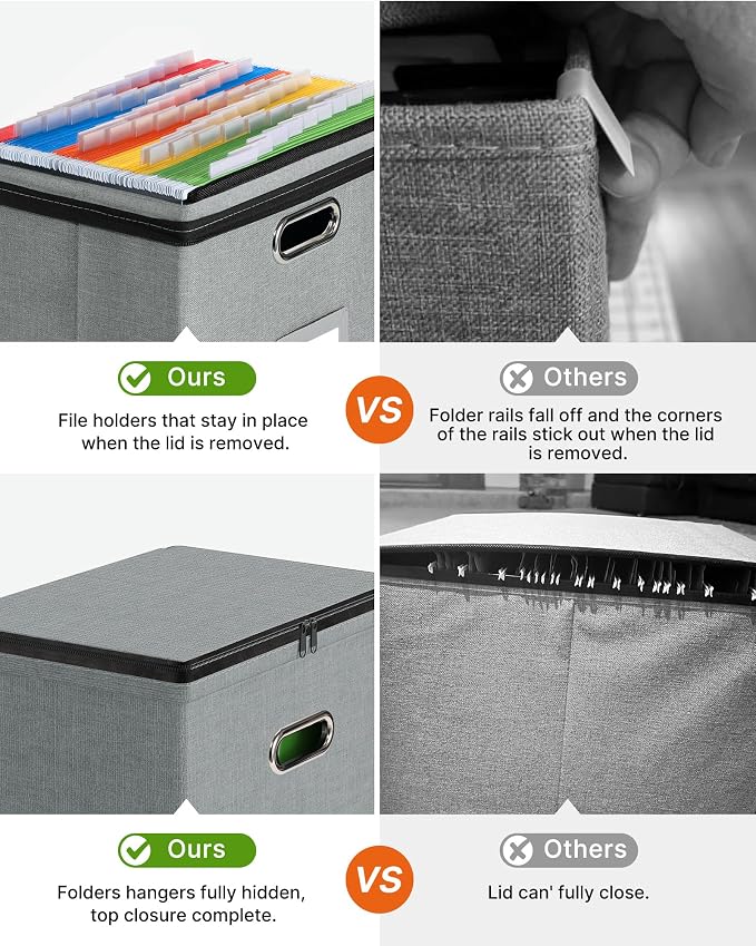 Oterri 1 Pack File Organizer Boxes - Image 4