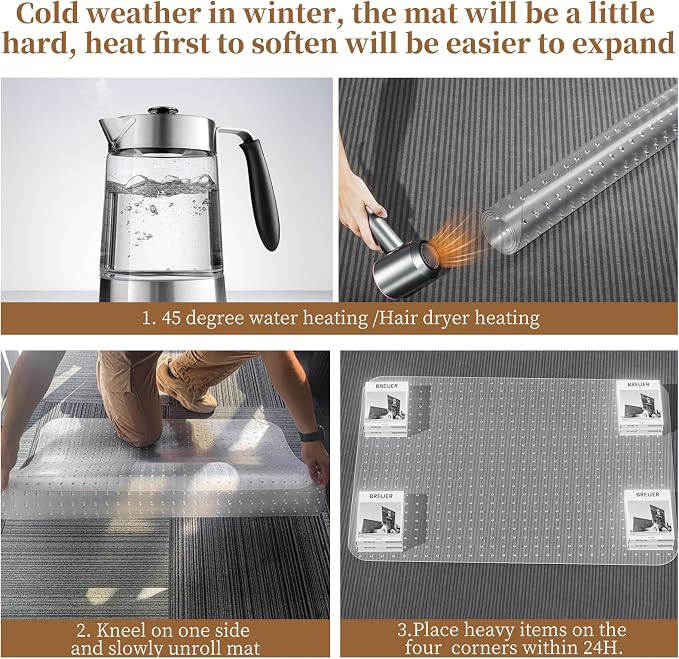 Office Chair Mat for Carpet - Image 7