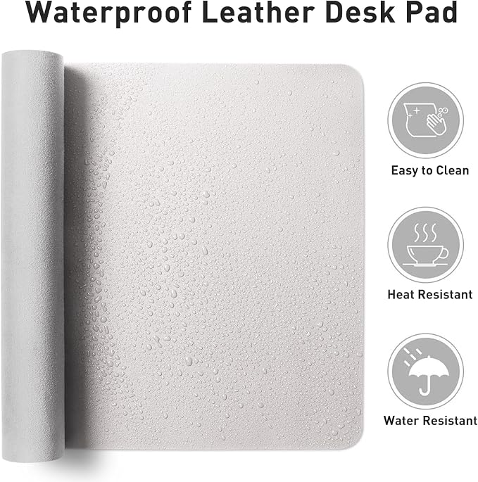 Aothia Faux Leather Desk Mat - Image 8
