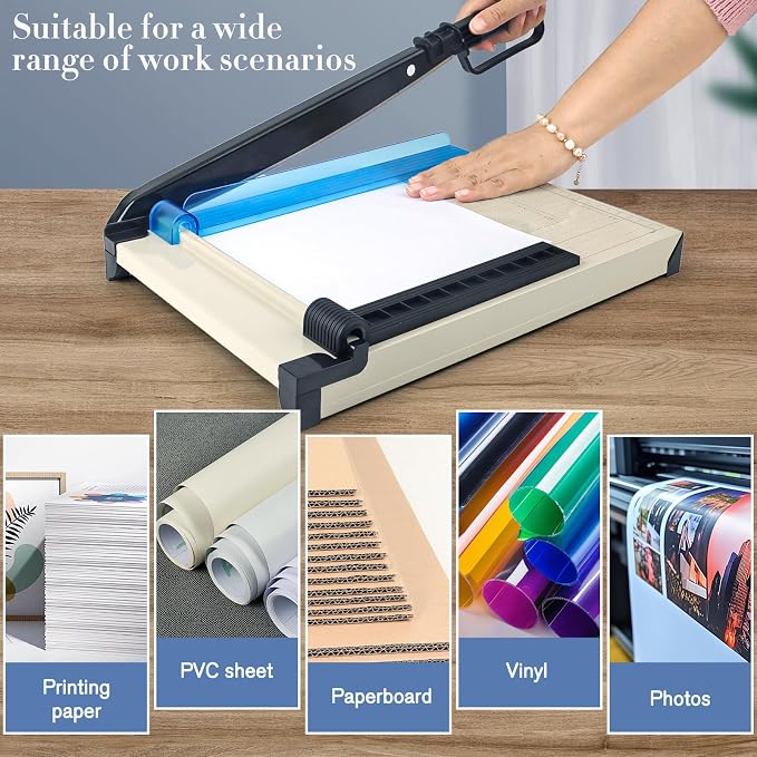 12" Guillotine Paper Cutter and Trimmer - Image 7