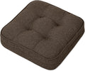 GOFORIT Chair Cushions, Tufted Shredded Memory Foam Chair Pads, Non-Slip Seat by Unknown