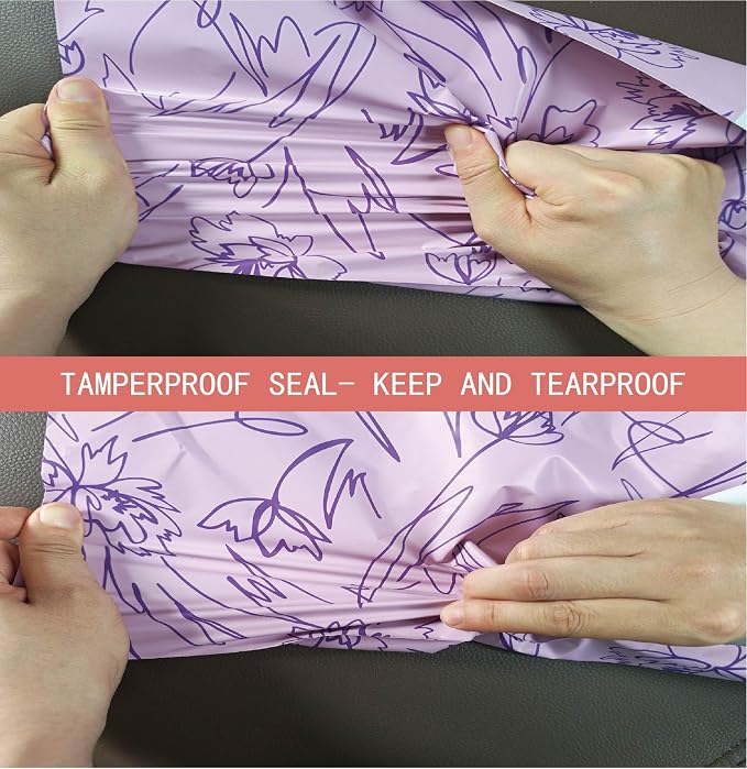 POLYSELLS 50pcs 12x15.5 Inches Poly Mailers Waterproof & Tear Resistant Mailing - Image 7