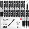 deli Gel Pens, Medium Point Pen Bulk 0.7mm, Smooth Writing, Fast Dry, No Bleed by delioffice