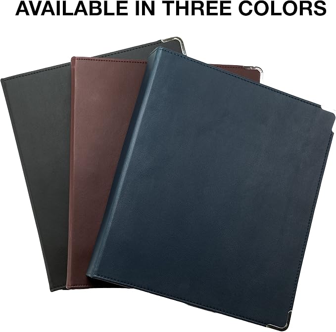 Samsill Leather Binder, Classic Collection - Image 9