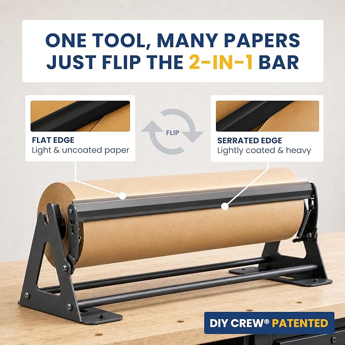 DIY Crew 18 Inch Paper Roll Dispenser and Cutter - Image 3