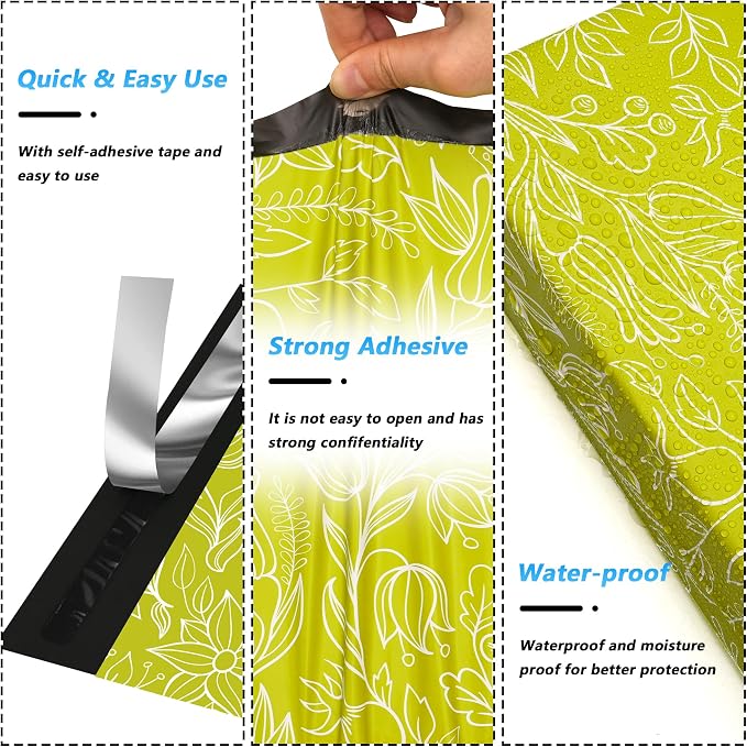 Poly Mailer 10x13 Inch 25 Pcs, Waterproof and Tear-Resistant Shipping Bags - Image 3