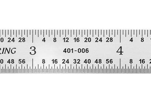 PEC Tools 6" Flexible Machinist Rule - Image 5