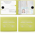 UYYE Car Registration and Insurance Card Holder, Vehicle Glove Box Car Organizer by UYYE