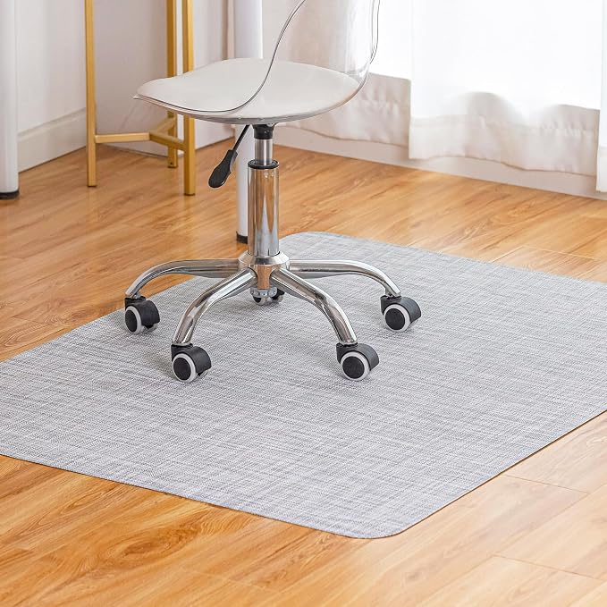 BARoyal Office Chair Mat for Hardwood Floor Under Desk Computer Rolling Chair by BAROYAL