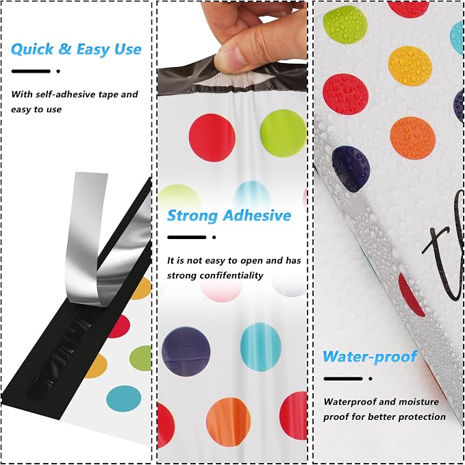 14.5x19 Poly Mailer Envelopes 50 Pack Shipping Bags - Image 3