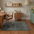 JTJ Washable Vintage Floral Office Chair Mat by JTJ