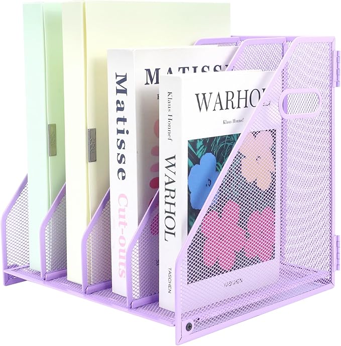 Desk Organizers, Metal Magazine File Holder by ideallife