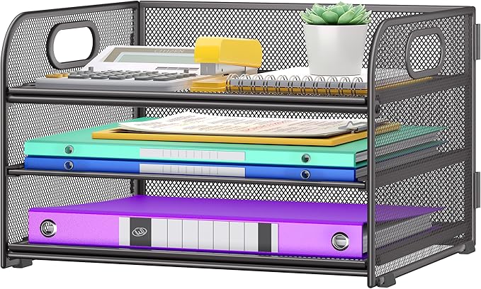 Cawukege 3 Tier Paper Organizer by Cawukege