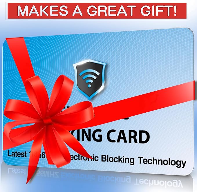 SaiTech IT 2 Pack RFID Blocking Cards Protect Your Entire Wallet, and Cards - Image 9