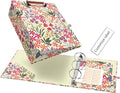Ospelelf Mini 3 Ring Binder, 2 Inch, Cute Floral Binder by OspelelfOfficeSupplies