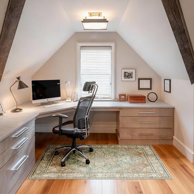 36"x48" Office Chair Mat for Hardwood, Under Desk Chair Mat for Home Office - Image 2