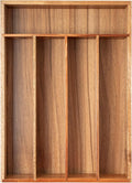 Besilord Silverware Organizer Kitchen Drawer Organizer Utensil Organizer Acacia by Besilord
