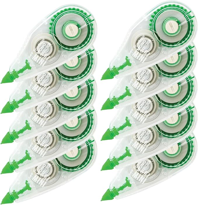 Tombow 68722 MONO Mini Correction Tape Easy to Use Applicator - Image 8