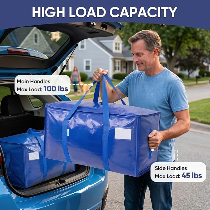 TICONN 16 Pack Extra Large Moving Bags Heavy Duty - Image 10
