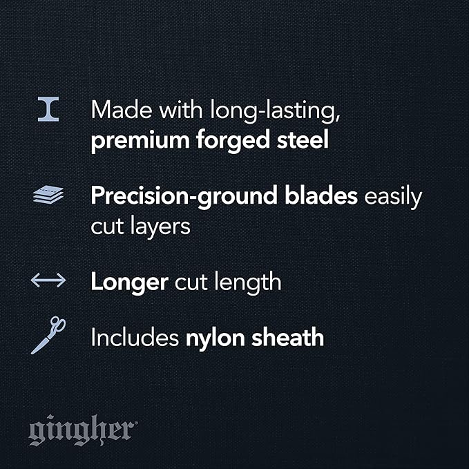 Gingher 8" Professional Dressmaker Scissors - Image 7