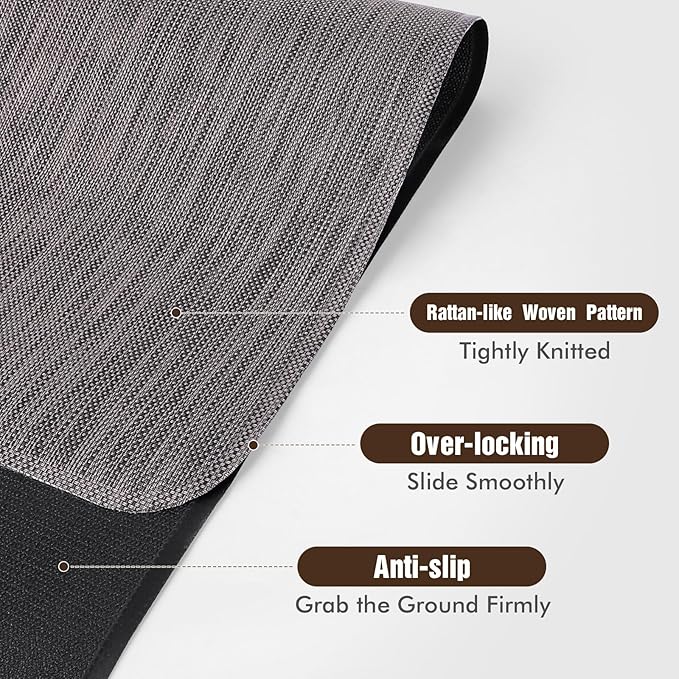 Blvornl Office Chair Mat for Hardwood Floor, 47.2" x 60" Desk Chair Mat for - Image 5