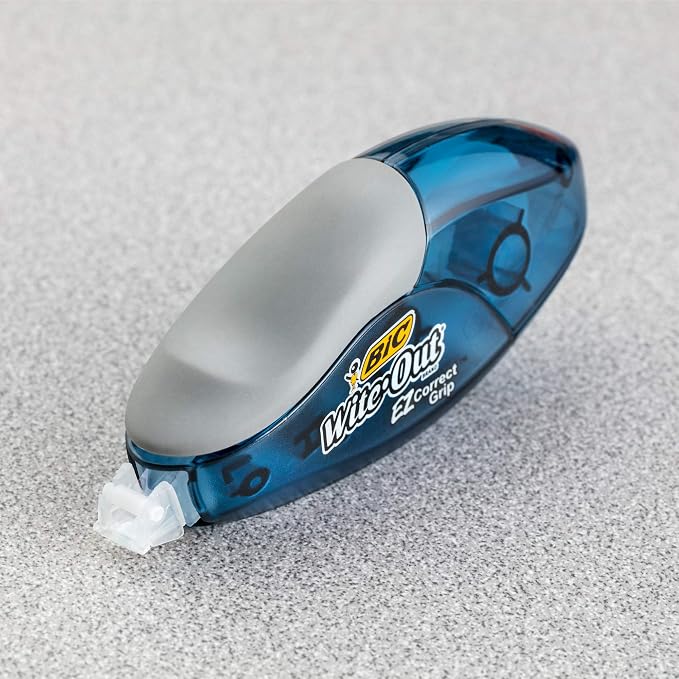 BIC Wite-Out Brand EZ Correct Grip Correction Tape, 19.8 Feet, of White - Image 3