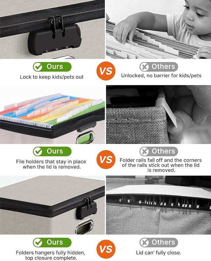 Oterri File Organizer Boxes - Image 4